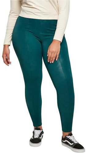Urban Classics Damen Ladies Washed Faux Leather Pants L Jasper