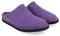HAFLINGER Flair Soft Filzpantoffeln aus Wollfilz Hausschuh Lila (111) Gr. 38