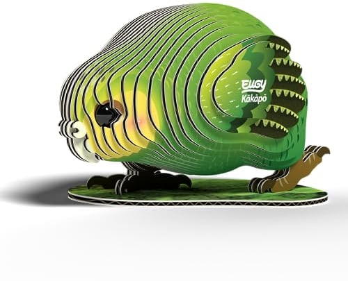 EUGY 099 Kakapo Eco-Friendly 3D Paper Puzzle