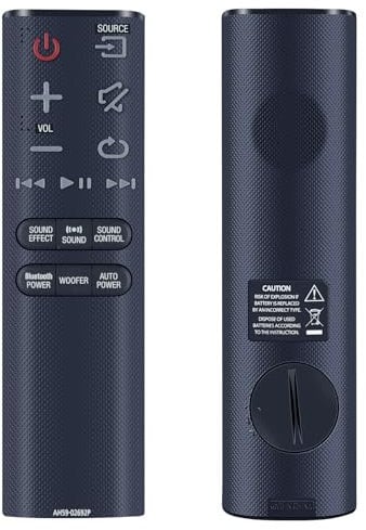 New AH59-02692P Remote Control for Samsung Sound Bar, Compatible with HW-J7501 HW-J355 HW-J7501 HW-J7511 HW-J8500R HW-J8501 HW-K355 HW-K360