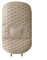 THOMIX 2 Stück Auto Rücksitz Anti Kick Pad für Porsche Boxster 987 Boxster 981 Cayenne, Wasserdicht Leder Rückenlehne Anti-Kick Pads Autositz Rückenlehnenschutz Mit Taschen,Long-Beige