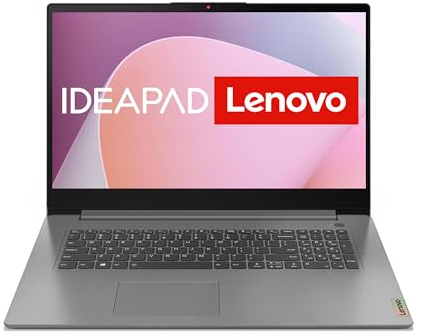 Lenovo IdeaPad 3 Laptop | 17,3 Full HD Display | AMD Ryzen 5 5500U | 8GB RAM | 512GB SSD | AMD Radeon Grafik | Win11 Home | QWERTZ | grau | 3 Monate Premium Care