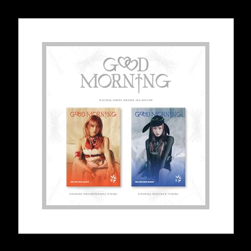 Choi Yena GOOD MORNING 3rd Mini Album PLVE Version Outbox+Image card+Photocard+Sticker+Pet photocard holder keyring+Tracking Sealed YE NA (SET(GOOD MORNING+GOOD NIGHT))