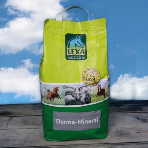 Lexa - Derma Mineral 9 kg - Hochwertiges Mineralfutter speziell für Pferde mit Haut- und Fellproblemen