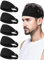 AWUMBUK Sport Stirnband Herren 5 Pcs Schweißband Stirn, Stretchy Haarband Schweißabsorption Atmungsaktiv Haarreif Männer Geeignet Für Bewegung, Fitness, Laufen