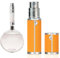 muilsae AB00YL Parfümzerstäuber Nachfüllbar, 5ml Leer Reise Parfüm Zerstäuber, Bodenfüllung parfum reise zerstäuber, für Handtasche, Reisen, Ferien, Flugreisen (gelb)