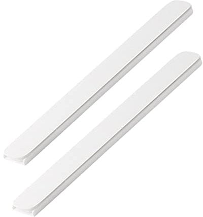 Artibetter Self-Adhesive Slide Rail Drawer Slides Guide Rails Drawer Sliding Tracks for Furniture Replacement in Kitchen Bedroom