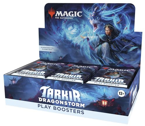 Magic: The Gathering Tarkir: Drachensturm – Play-Booster-Display (Englische Version), Vielfarbig
