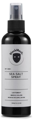 BlackMask Sea Salt Spray for Men – Beach Wave Hair Texture Spray with Natural Matte Finish – Sea Salt Spray for Hair Styling Adds Definition, Volume & Texture