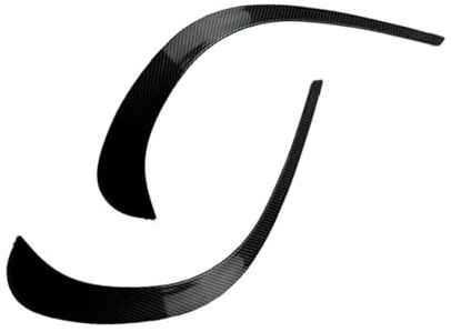Für Für GLC X253 GLC260 GLC300 2020–2021 Frontspoiler Lüftungsschlitze ABS-Abdeckung Autozubehör(Carbon Fiber Styling)
