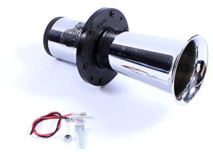 Retro Vintage Hupe verchromt Signalhorn 12 V Oldtimer Fanfare Horn UNIVERSAL TOP