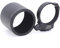 Tripod Mount Ring with 1/4 Screw Hole and ET-73 Front Lens Hood Protective Cover for Canon EF 100mm f/2.8L Macro IS USM Lens, All Metal Lens Collar Bracket Can Replace Lens Support Ring Canon D(B)