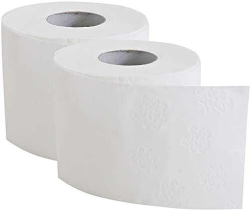 HygoClean Toilettenpapier, hochweiß, 3-lagig, 250 Blatt 9,3x11cm, 8 Rollen, 100% Zellulose
