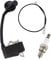 MCHNIC Ignition Coil with Spark Plug for STIHL MS171, MS181, MS211 Chainsaw Replaces 1139 400 1307