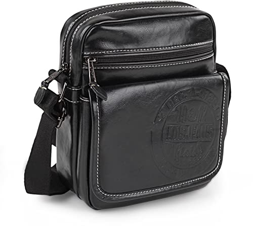 Lois - Umhängetasche Herren Klein mit verstellbarem riemen - Herren Umhängetasche Klein hergestellt aus hochwertigen Materialien - Dauerhaft Kleine Umhängetasche Herren - Herrentasche Zum Umhängen