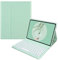 Teclado para Lenovo Tab P11 Pro de 11,5 pulgadas TB-J706 TB-716, funda desmontable magnética fina de piel con teclado Bluetooth inalámbrico QWERTY Layout para Lenovo Pad Pro 11,5 pulgadas (verde)