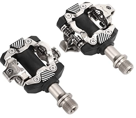 Mountainbike-Pedale, Gute mechanische Unterstützung, Klickpedale, einstellbares Spannsystem, Verbundmaterial, 515 mm² für Shimano für SPD-MTB-Pedalsystem