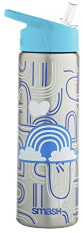 Smash Edelstahl-Wasserflasche mit Farbwechsel, 750 ml, Regenbogenfarben