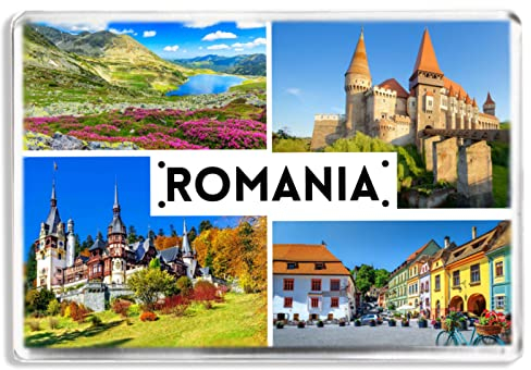Romania - Souvenir Tourist Fridge Magnet - Novelty Keepsake Gift