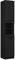 vidaXL Armoire de Salle de Bain Noir 32x34x188,5 cm Bois d'ingénierie, Meubles de Salle de Bain, lavabo de Salle de Bain, Armoire de Toilette