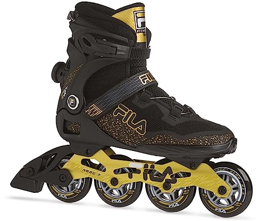 FILA SKATES 010622080 Legacy QF Inline Skate Herren Black/Gold Größe 39