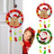 Decoración de Navidad, manualidades, Navidad, niños, juego de manualidades, Navidad, niños, fieltro corona de Navidad para la puerta, manualidades navideñas, juego de regalos para niños de Navidad