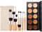 FantasyDay Professionale 20 Colori Coprenza Elevata a Lunga Tenuta Correttore Crema Concealer Palette Contouring Viso Correttori Makeup Gift Set per Hide Occhiaie e Imperfezioni con 11 Pennelli Trucco
