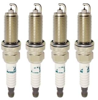 REHOSE 4/6 Stück 4711 IXEH20TT Dual Iridium Zündkerzen, for Toyota for Nissan for Mazda for Renault Subaru for Peugeot for Dacia for Citroen C1 C2 C3 C4(6Pcs)