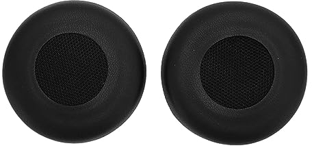 Ersatz-Ohrpolster für Evolve 20 20se 30 30II 40 65 65+, 1 Paar Weiche Protein-Leder-Kopfhörer-Ohrpolster