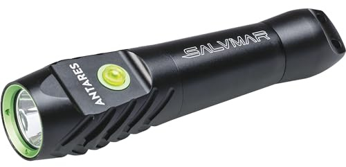 SALVIMAR Antares, Linterna de Buceo Unisex para Adultos, Negro, única