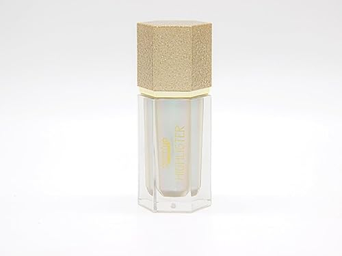 Glam'Up Paris – Flüssiger Highlighter – leichter flüssiger Highlighter – Beauty Glow Highlight – Textmarker wasserfest für Gesicht oder Körper – Creme-Textur – langanhaltend – Nr. 4 – Stardust