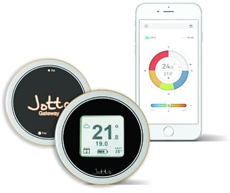 Jotto Starter Kit Bianco – Cronotermostato Intelligente OpenTherm