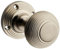 Designer Levers - Beehive Mortice Door Knob - Brushed Satin Nickel - Pair