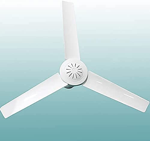 Ventilatore da soffitto grande DC 12v, ventilatore solare da 41,3 pollici, ventilatore da soffitto sospeso per officina del dormitorio