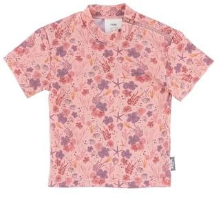 Sterntaler Mädchen Badeshirt Kurzarm Corale Schwimmshirt-Set