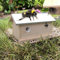 Mucola Hummelhaus aus Holz 28,5x15,5x17cm Hummelkasten Nistkasten | wetterfestes aufklappbares Dach | Insektenhaus Insektenhotel Hummelnistkasten Hummelhotel