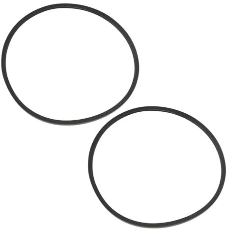 Be In Your Mind K660 K-660 Keilriemen mit Dreieck-Antrieb, Maschinengetriebe, Gummiriemen, Umfang 660 mm, Breite 8 mm, Dicke 6 mm, für Bohrmaschinen, industrielle Landmaschinen, 2 Stück