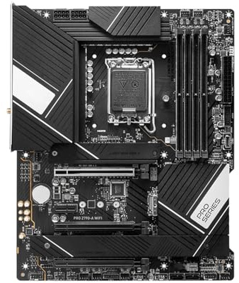 Processore Scheda madre Fit For MSI PRO B760-P DDR4 supporta LGA 1700 i9-14900K i7-14700K i5-12400F CPU INTEL B760 4xDDR4 128GB 2x M.2 PCIe 4.0 ATX