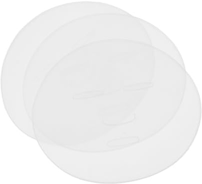 Cabilock 3 Stück Teiliges Silikon Wiederverwendbare DIY Trays für Einfache Schlamm Gesichtsmaskenherstellung Langlebige Praktische Maskenwerkzeuge für Zuhause und Salon