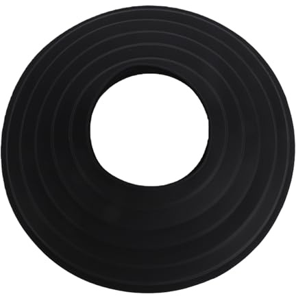 KIMISS Silikon-Kamera-Gegenlichtblende, Universeller, Faltbarer, Antireflektierender Objektivschutz, mit Weichem Kissen für Objektive mit Einem Außendurchmesser von 70 Bis 90 Mm