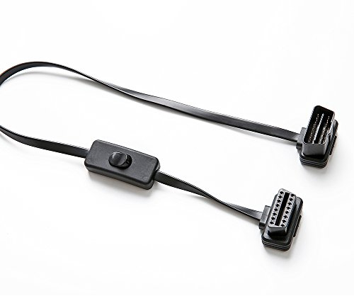 A6 ODB II ODB2 Splitter Extension 16 Pin Verlängerungskabel Adapter (5FT/150CM)