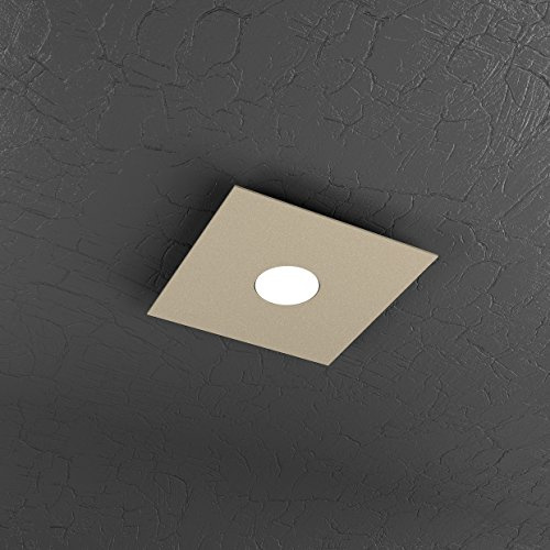 Deckenleuchte moderne Sand 1 Licht LED NEU Slim Top Light Plate 1129/pl1-sa