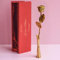 CADEAUX.COM - Grande Rose en Or éternelle - 36 cm 24 carats - avec Ecrin Personnalisable - Idée Cadeau Femme Anniversaire - Cadeau Maman Fête des Mères - Cadeau Saint-Valentin