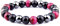 Bracelet Triple Protection Oeil de tigre, perles en hématite et obsidienne noire de l'UEUC