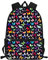 Showudesigns Butterfly Print Children Book Bags for School Girls Personalised Kids Backpack with Water Bottle Holder Elementary Bookbags