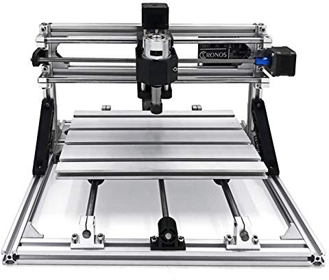 Bisujerro 3018 Macchina per incidere CNC a 3 assi Macchina di fresatura 500 MW Registratore macchina 300 x 180 x 45 mm CNC Router Machine (500 W)