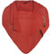 KNIT FACTORY - Lola Dreieckstuch - Fein Gestrickter Damen Schal - Tuch Schal - Für Frühling und Sommer - Baumwollmix - Terra - 190x85 cm
