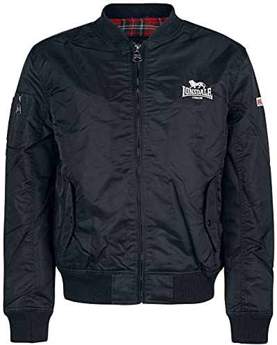 Lonsdale London Tern Hill Homme Bomber noir XL 100% Polyester