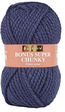 Sirdar Hayfield Bonus Super Chunky, Sapphire (611), 100g
