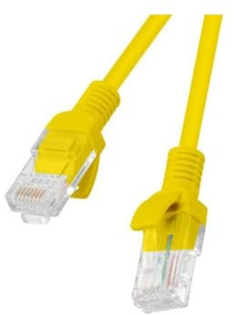 Lanberg Cable de Red Rígido UTP Categoría 5e PATCHCORD Amarillo 30 m